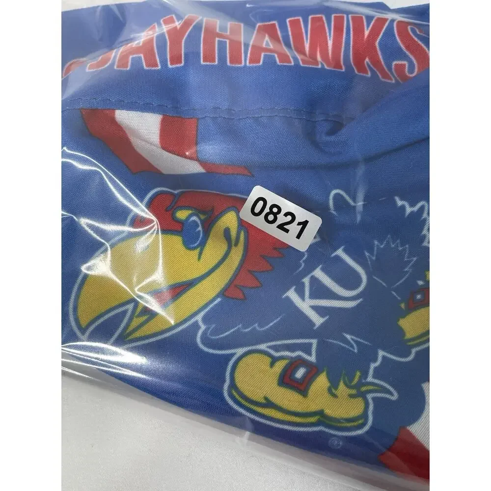 Kansas Jayhawks KU Dog Bandana & Adjustable Collar Set Little Earth